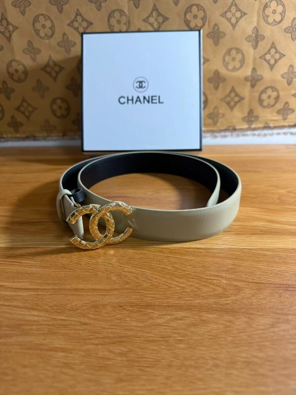 Chanel CC Buckle Reversible Belt